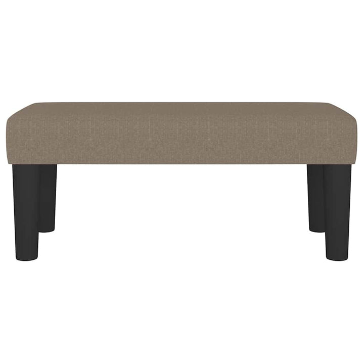 bænk Gråbrun 70 x 30 x 30 cm Stof