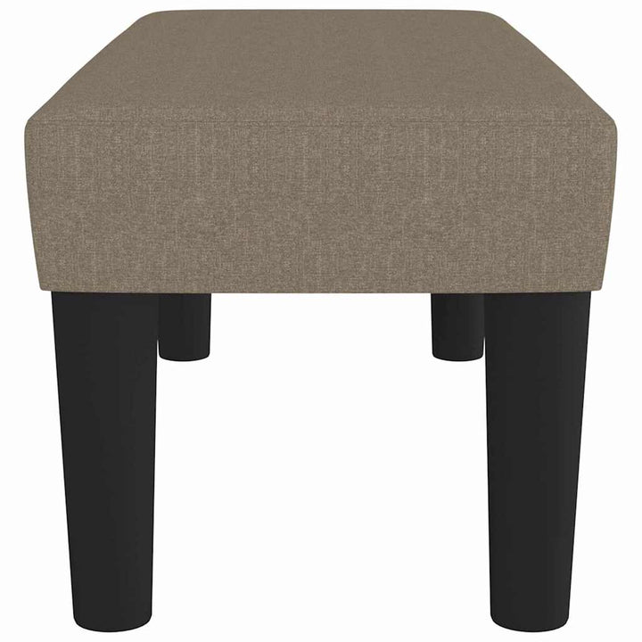 bænk Gråbrun 70 x 30 x 30 cm Stof