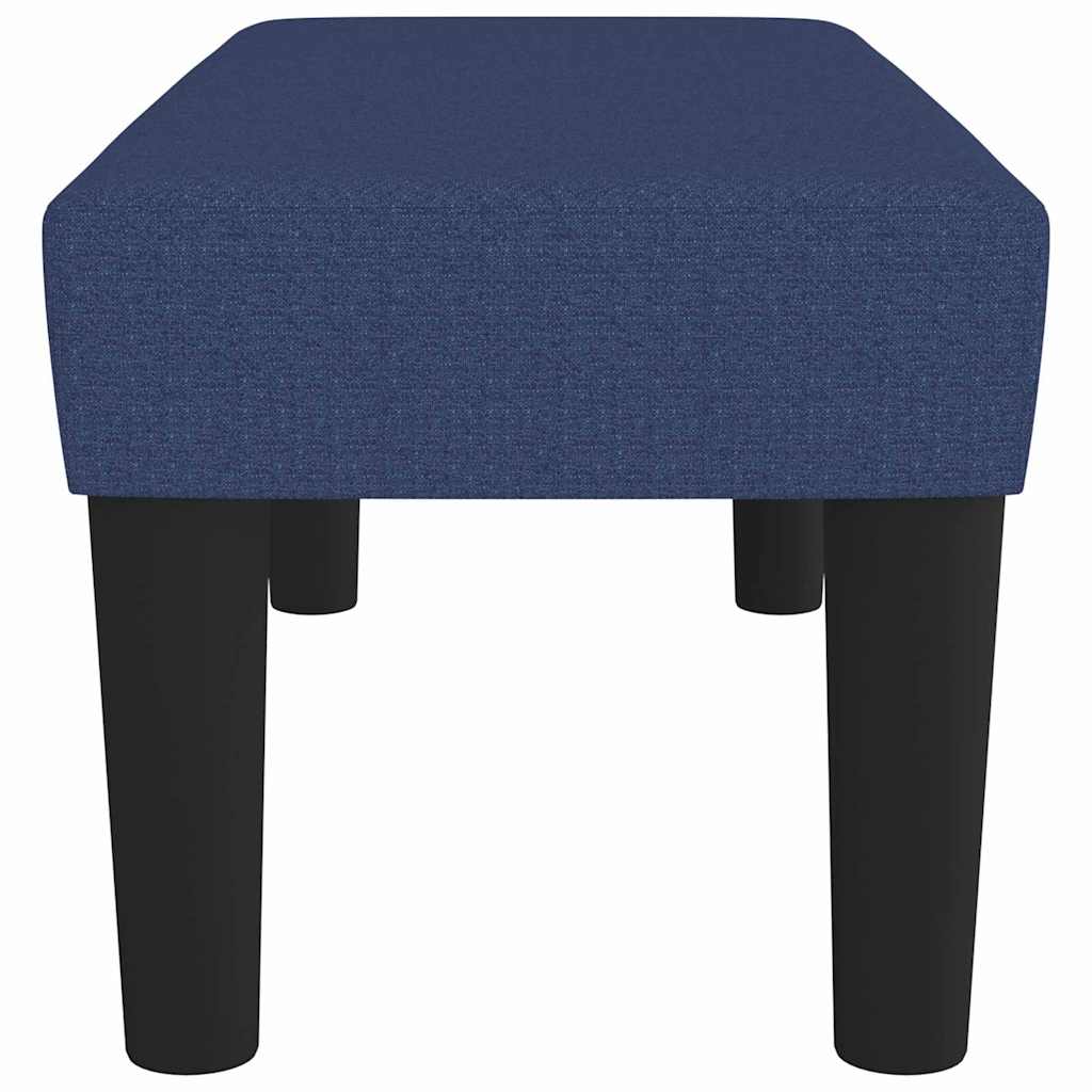 bænk 70x30x30 cm stof blå