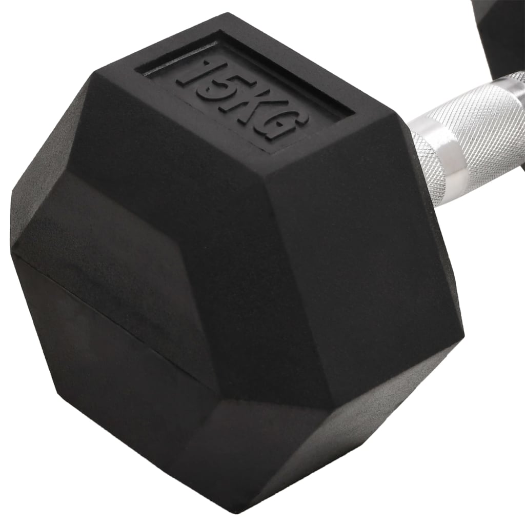 håndvægte 2 stk. 30 kg støbejern i alt