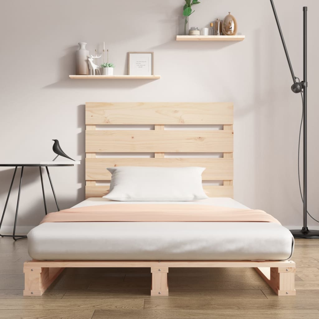 sengeramme uden madras 100x200 cm massivt fyrretræ