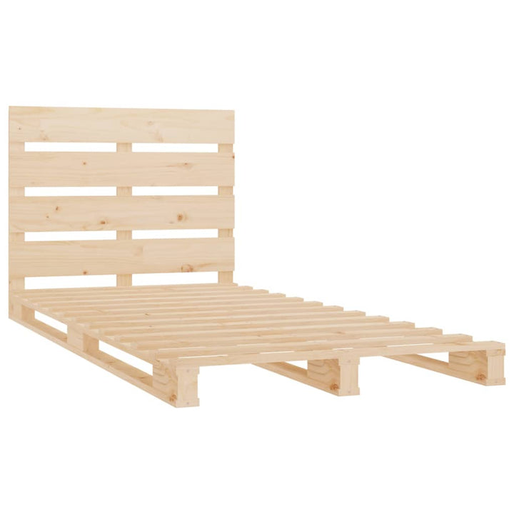 sengeramme uden madras 100x200 cm massivt fyrretræ