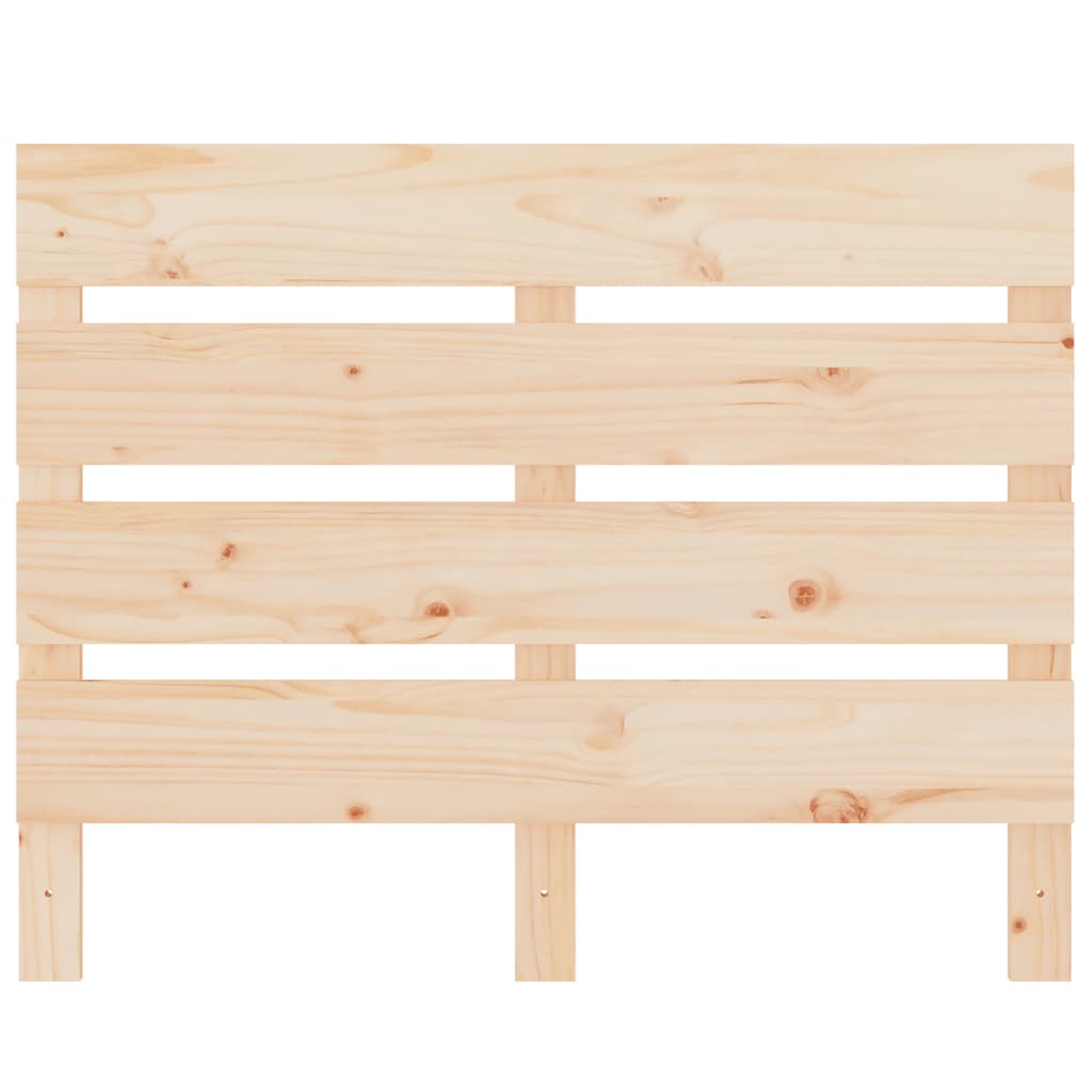 sengeramme uden madras 100x200 cm massivt fyrretræ