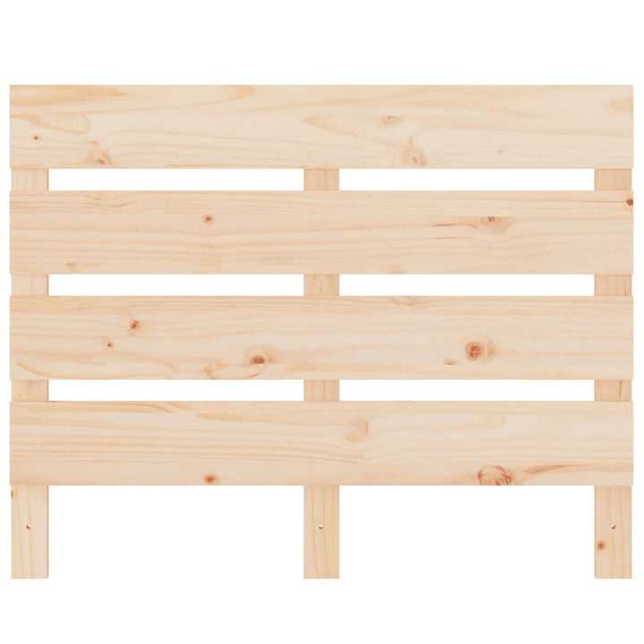 sengeramme uden madras 100x200 cm massivt fyrretræ