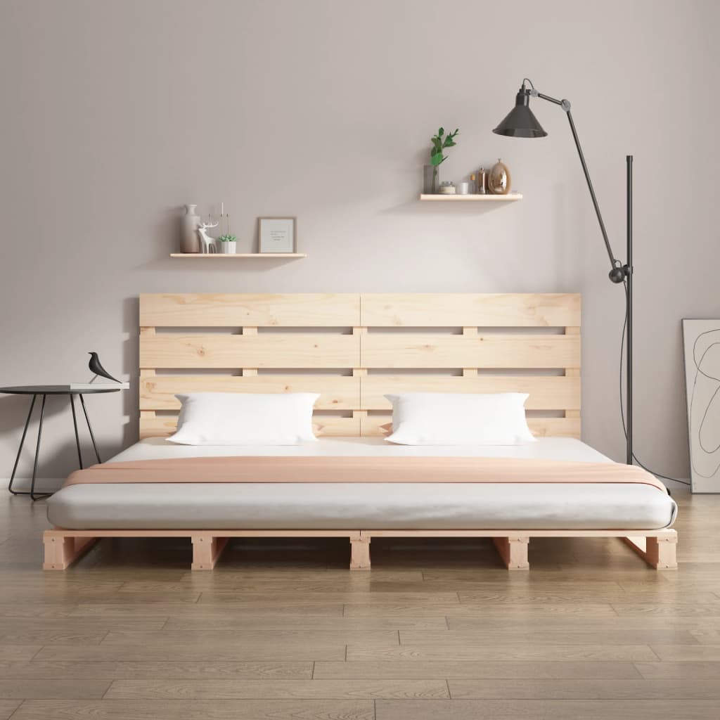 sengeramme uden madras 160x200 cm massivt fyrretræ