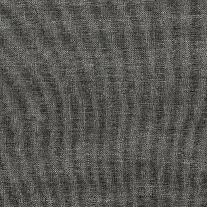 springmadras med pocketfjedre medium 90x190x20 cm stof mørkegrå