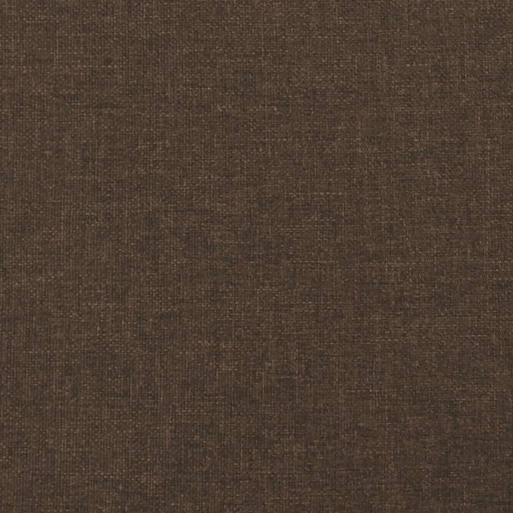 springmadras med pocketfjedre medium 140x200x20 cm stof mørkebrun
