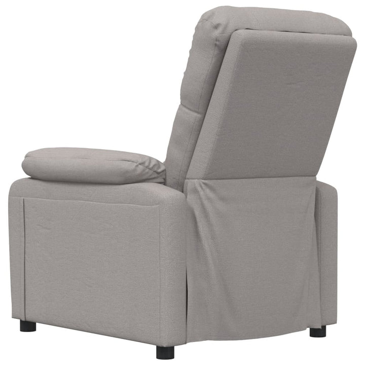 massagestol stof gråbrun