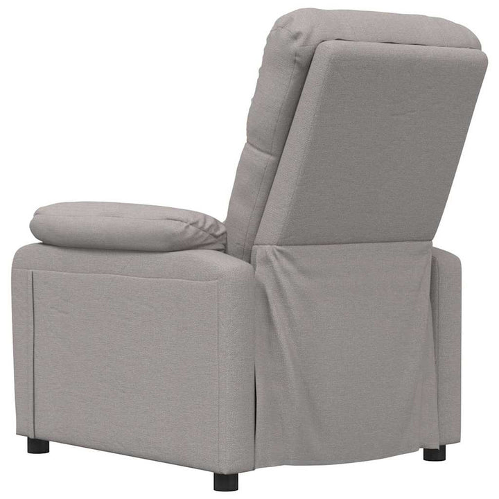 massagestol stof gråbrun