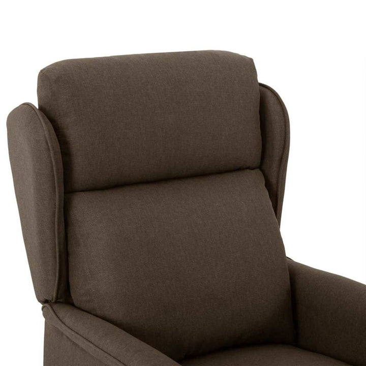 Massagestol Brun 93.5 x 67.5 x 101.5 cm Stof
