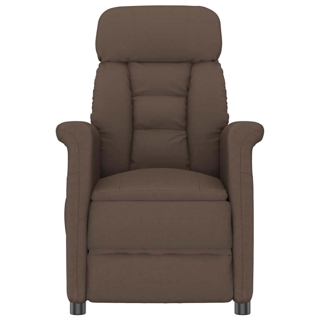 Massagestol Brun 96.5 x 70.5 x 95 cm Mikrofiber