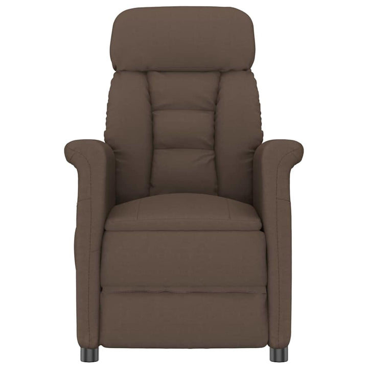 Massagestol Brun 96.5 x 70.5 x 95 cm Mikrofiber