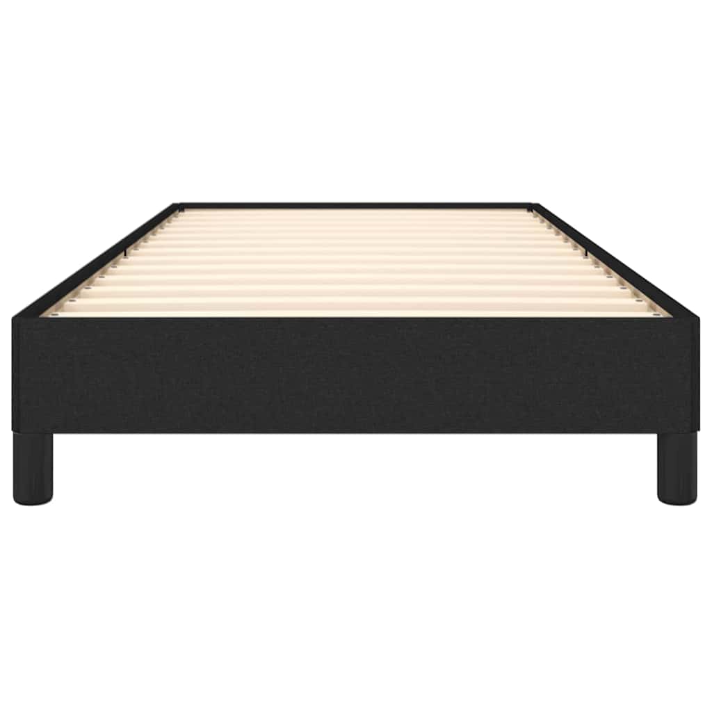 sengeramme uden madras 80x200 cm stof sort