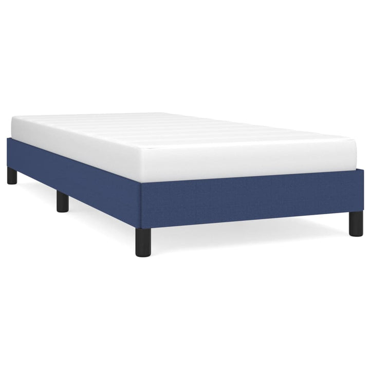 sengeramme uden madras 80x200 cm stof blå