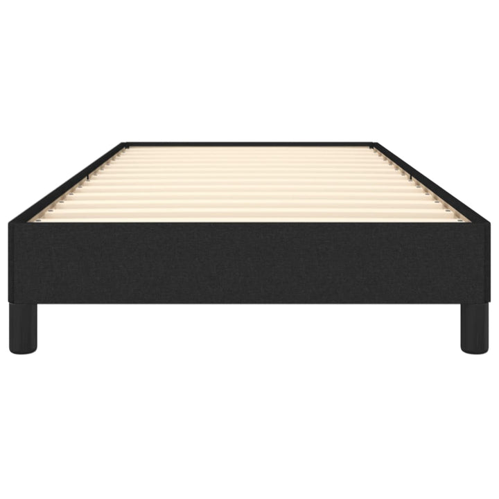 sengeramme uden madras 90x190 cm stof sort