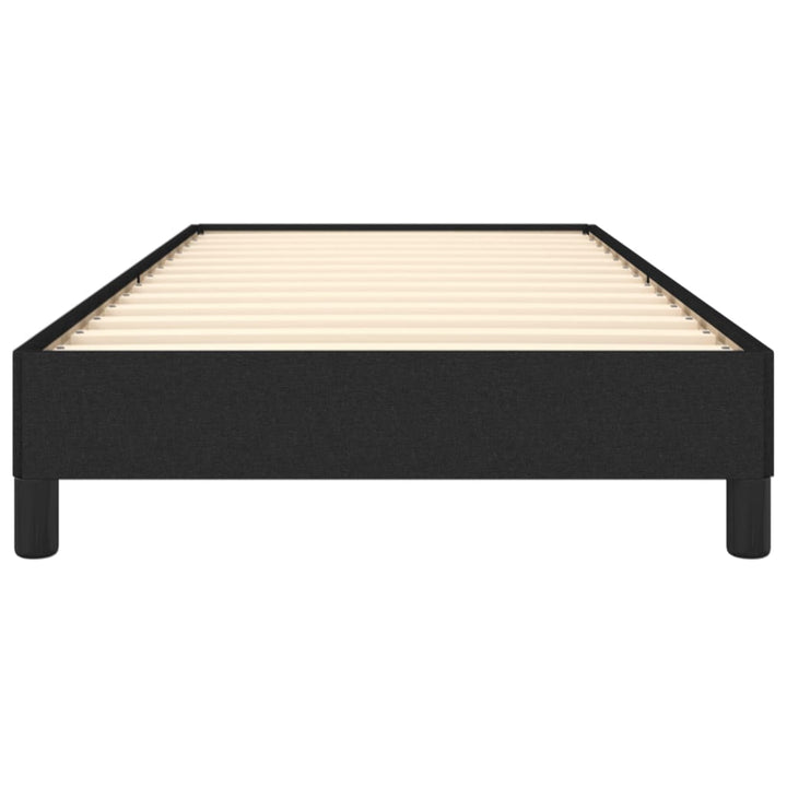 sengeramme uden madras 90x200 cm stof sort