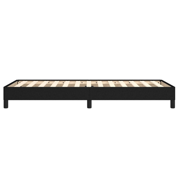 sengeramme uden madras 90x200 cm stof sort