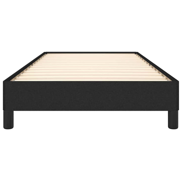 Sengeramme uden madras Sort 100x200 cm Stof