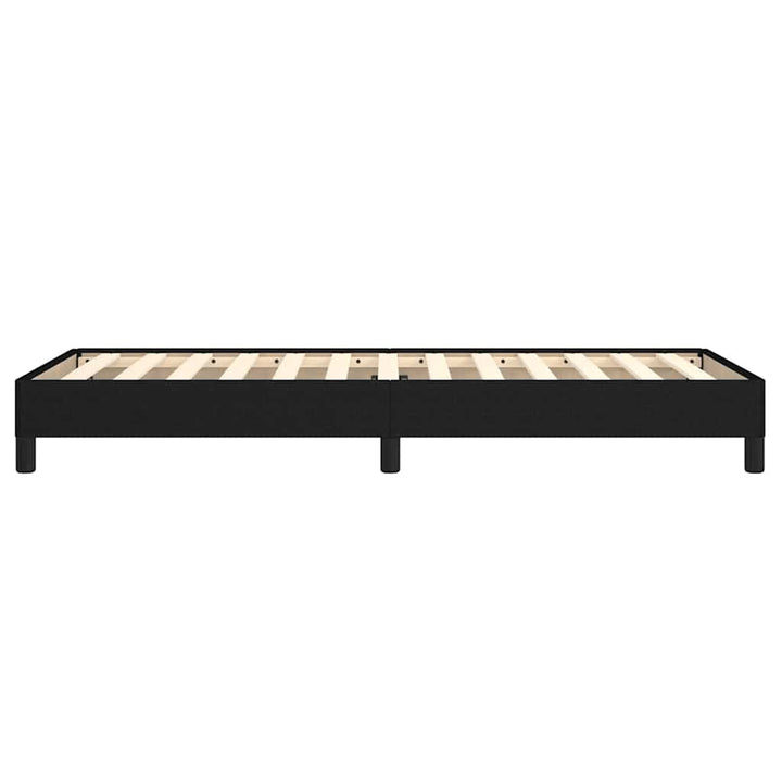 Sengeramme uden madras Sort 100x200 cm Stof