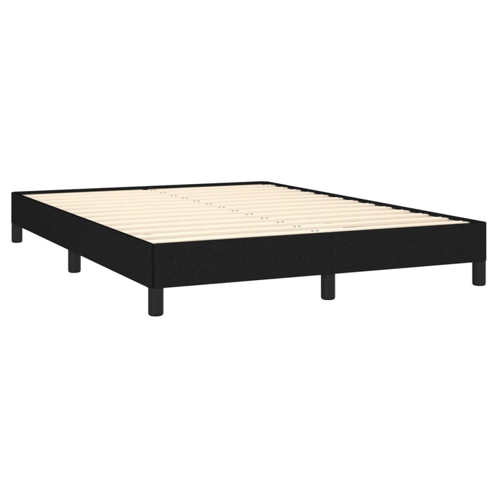 sengeramme uden madras 140x200 cm stof sort