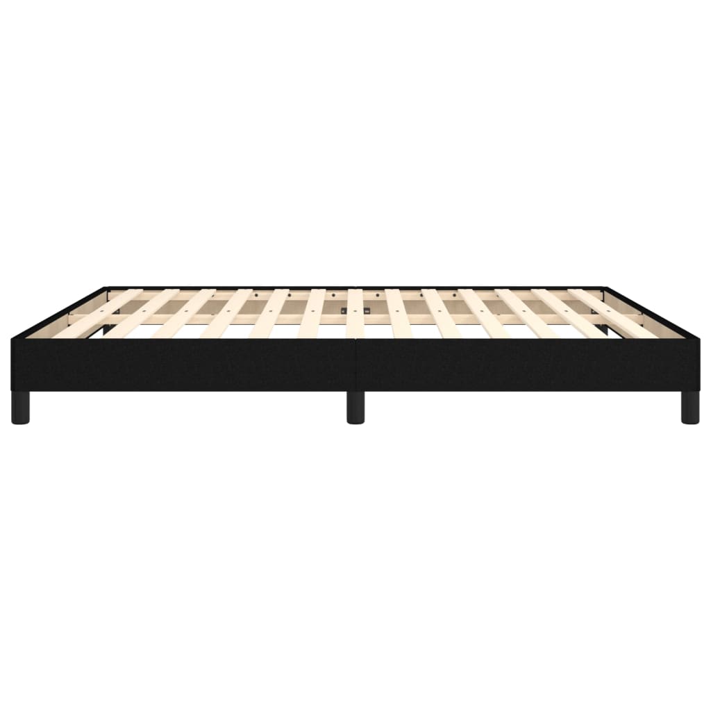sengeramme uden madras 180x200 cm stof sort