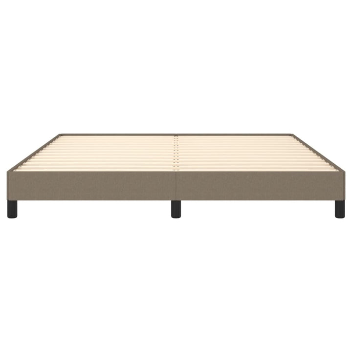 sengeramme uden madras 180x200 cm stof gråbrun