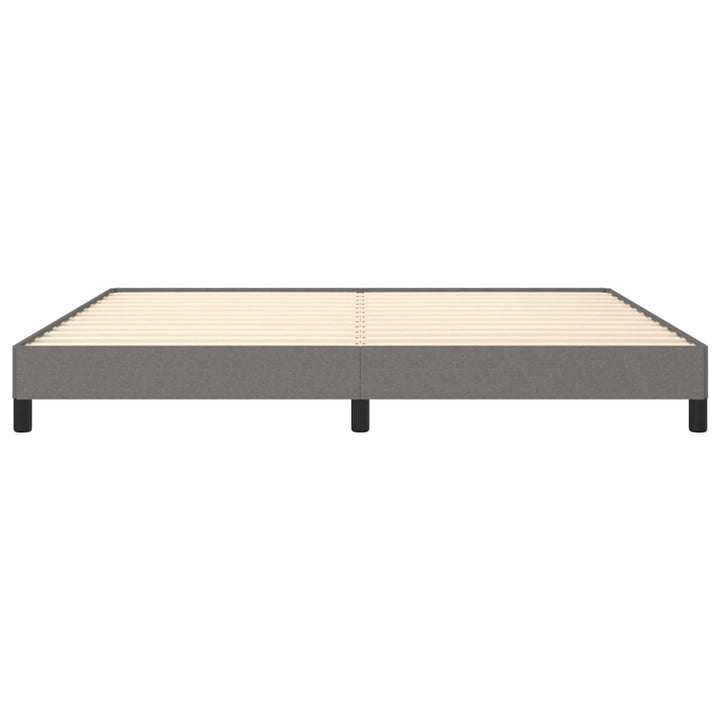 sengeramme uden madras 200x200 cm stof mørkegrå