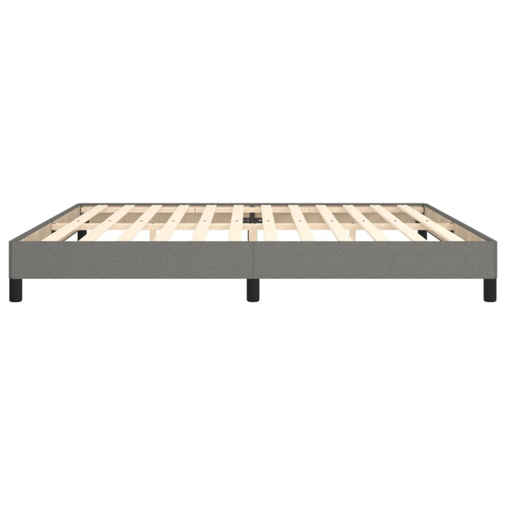 sengeramme uden madras 200x200 cm stof mørkegrå