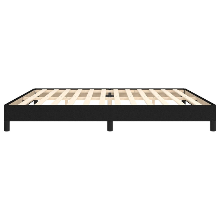 sengeramme uden madras 200x200 cm stof sort