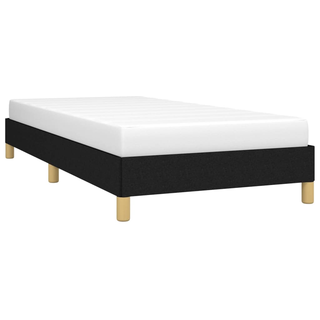 sengeramme uden madras 80x200 cm stof sort