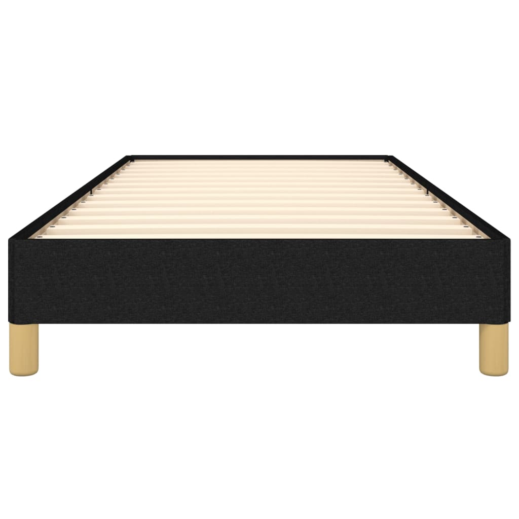 sengeramme uden madras 80x200 cm stof sort