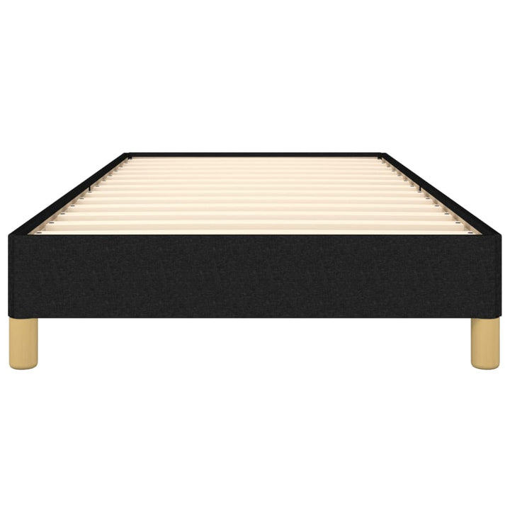 sengeramme uden madras 80x200 cm stof sort