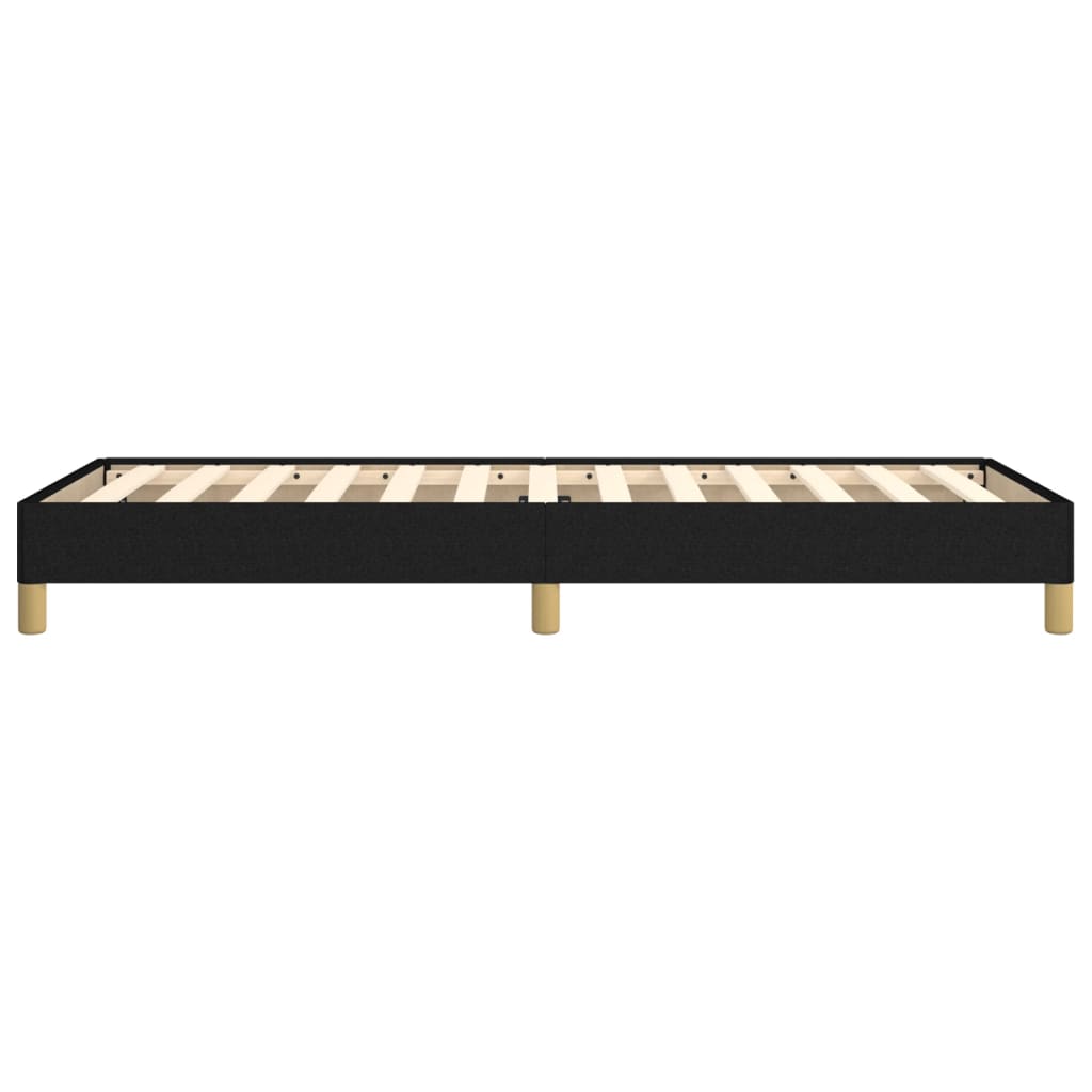 sengeramme uden madras 80x200 cm stof sort