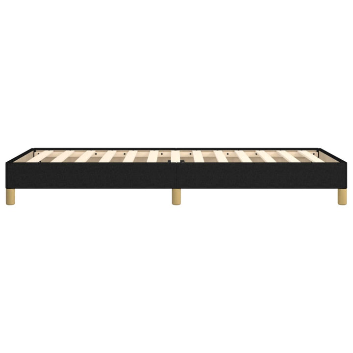 sengeramme uden madras 80x200 cm stof sort