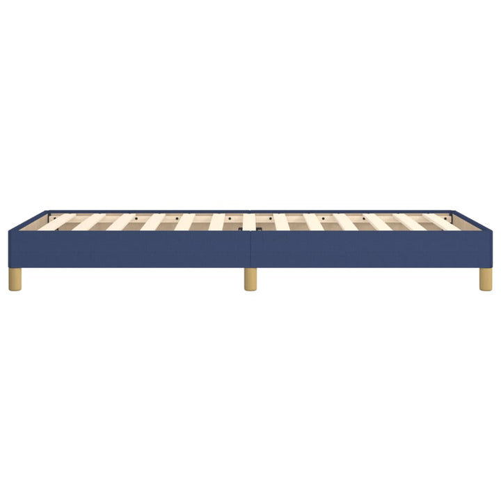 sengeramme uden madras 80x200 cm stof blå