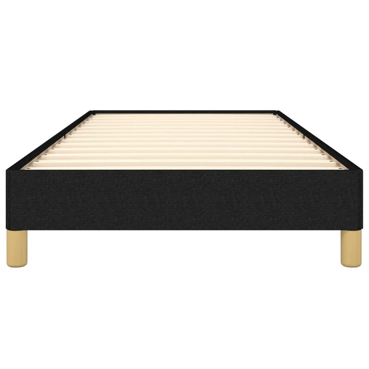 sengeramme uden madras 90x190 cm stof sort