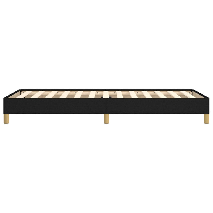 sengeramme uden madras 90x190 cm stof sort
