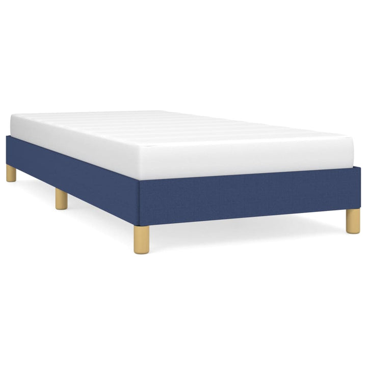 sengeramme uden madras 100x200 cm stof blå