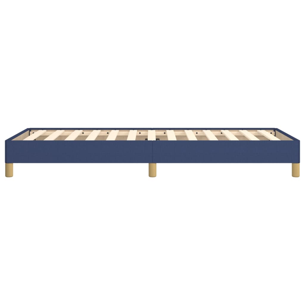 sengeramme uden madras 100x200 cm stof blå