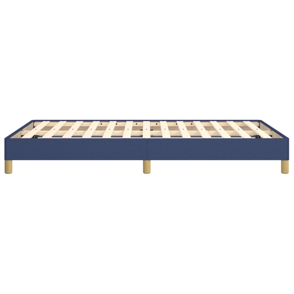 sengeramme uden madras 120x200 cm stof blå
