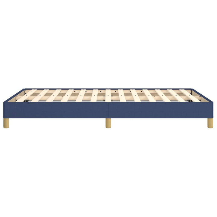 sengeramme uden madras 120x200 cm stof blå