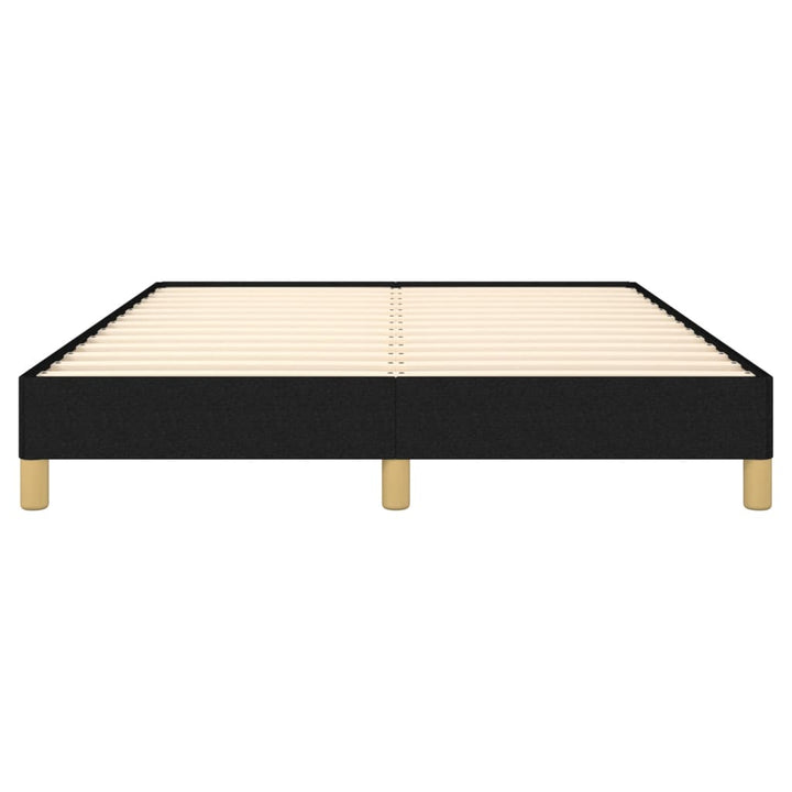 sengeramme uden madras 140x190 cm stof sort