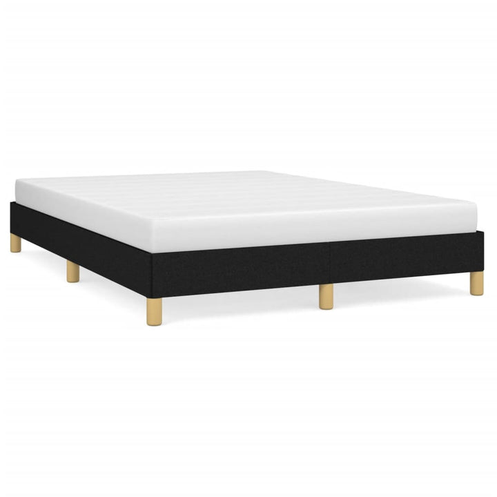 sengeramme uden madras 140x200 cm stof sort