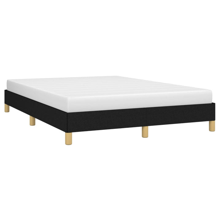 sengeramme uden madras 140x200 cm stof sort