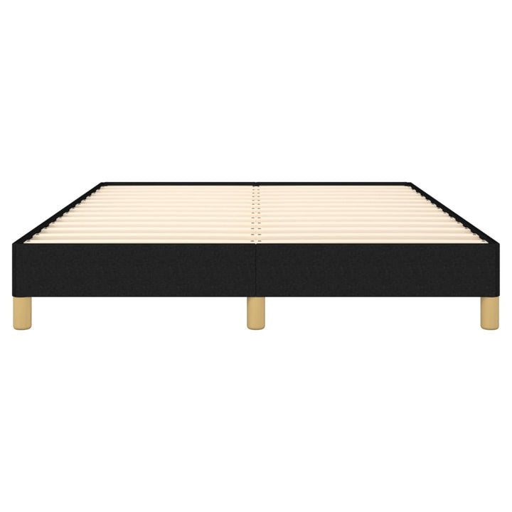 sengeramme uden madras 140x200 cm stof sort