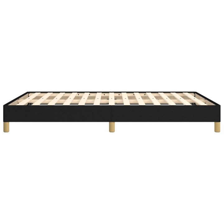 sengeramme uden madras 140x200 cm stof sort