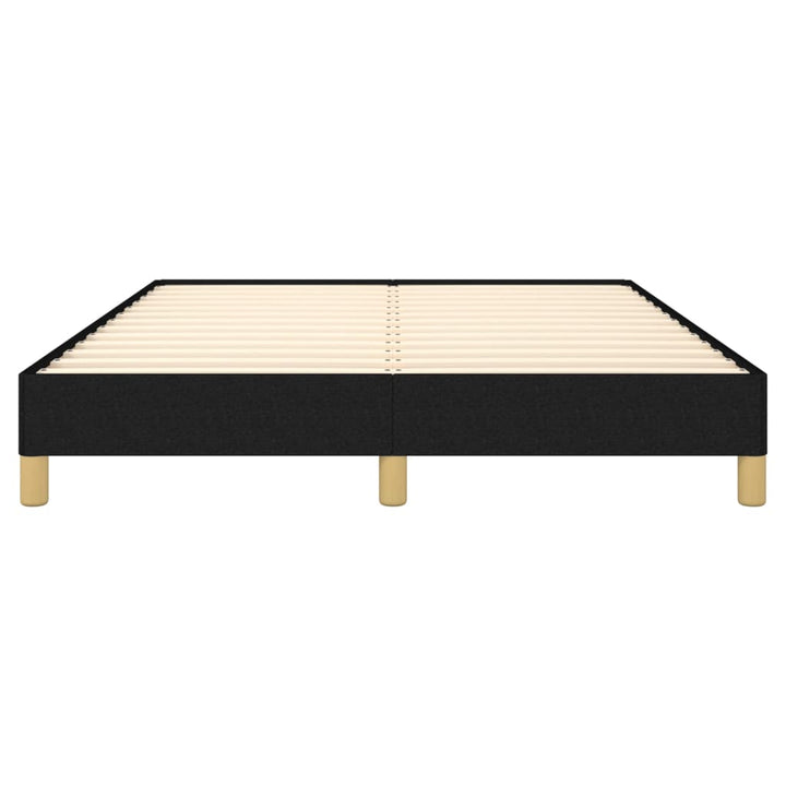 sengeramme uden madras 160x200 cm stof sort