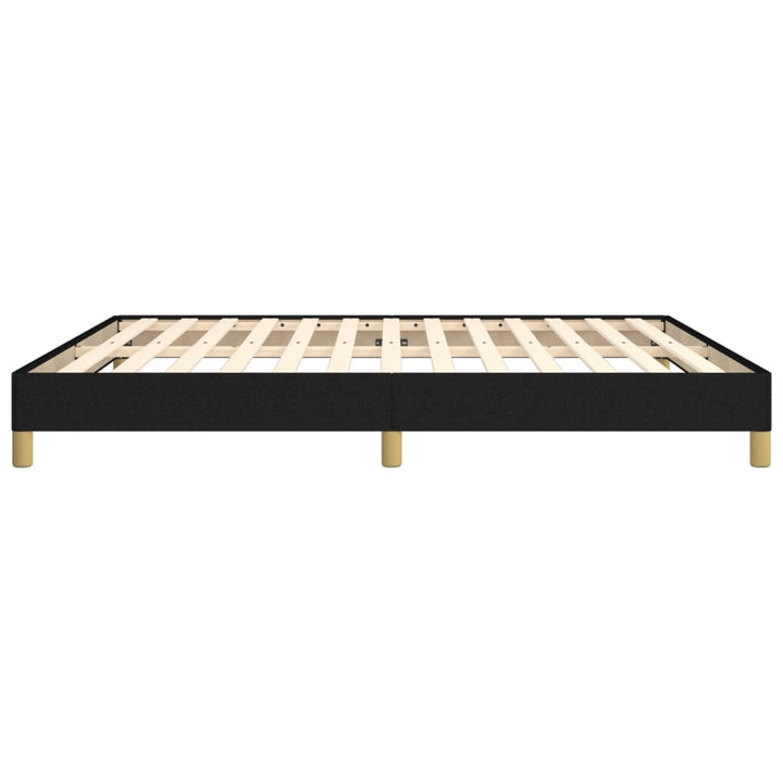 sengeramme uden madras 180x200 cm stof sort