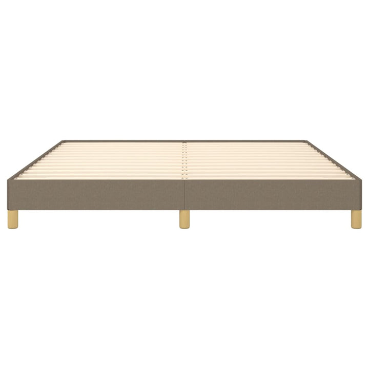 sengeramme uden madras 180x200 cm stof gråbrun