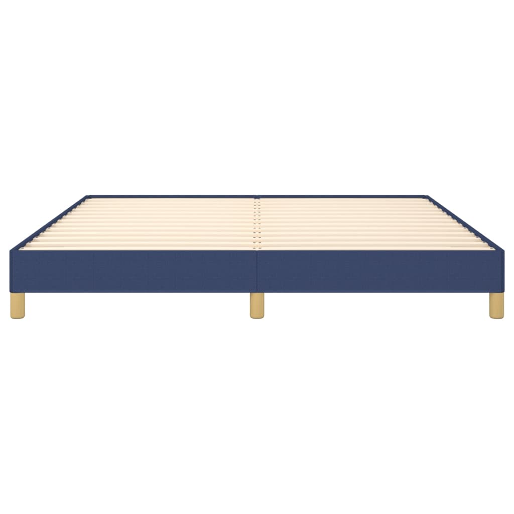 sengeramme uden madras 180x200 cm stof blå